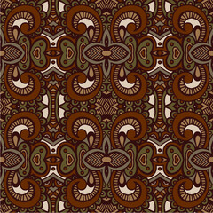 Mandala_Seamless pattern. Vintage decorative elements. Hand drawn background. Islam, Arabic, Indian, ottoman motifs. Perfect for printing on fabric or paper.