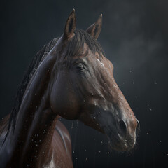 Warmblood horse: Get ready to be mesmerized by the beauty of digital art horses. These magnificent creatures are not just digital images but amazing art.
