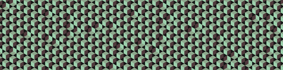  Hexagonal Maze pattern abstract illustration