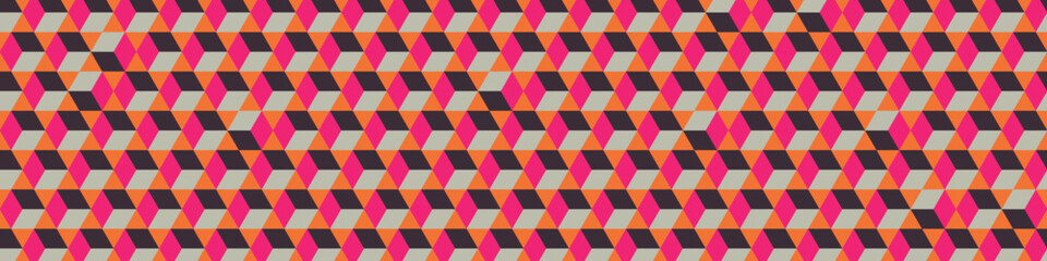 Fototapeta premium Hexagonal Maze pattern abstract illustration