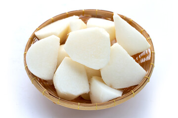 Mexican turnip or jicama or yam bean