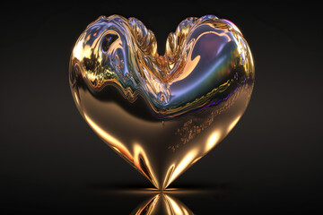 Shine Holographic Fluid Heart