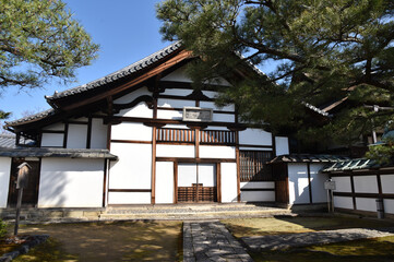 妙心寺　玉鳳院の庫裏　京都市右京区花園