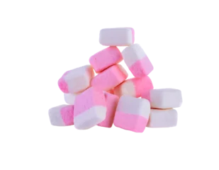 Fototapeten marshmallow isolated on transparen t png © nathanipha99