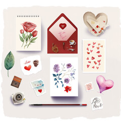 valentines day hearts