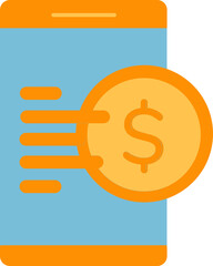 Mobile banking icon