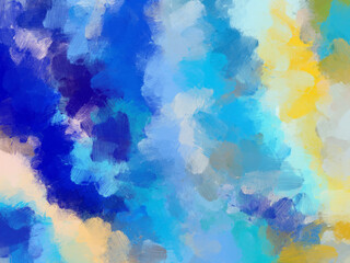 Fototapeta na wymiar Abstract art background design colorful blue
