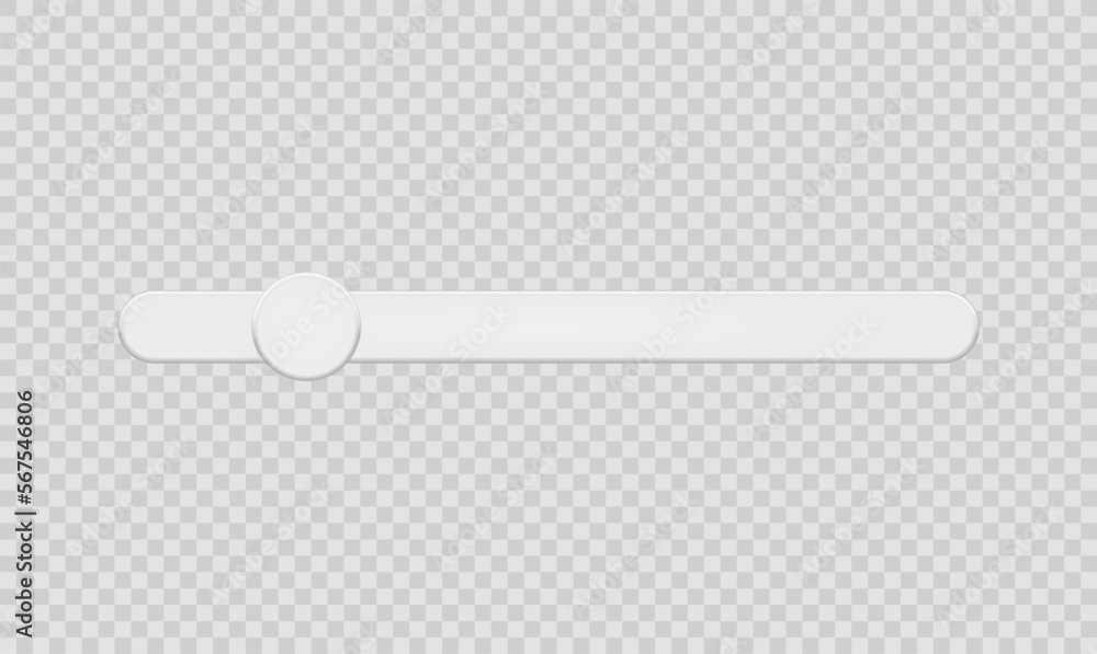 Leinwandbilder scrollbar element. scroll bar vector design ui element. vector illustration