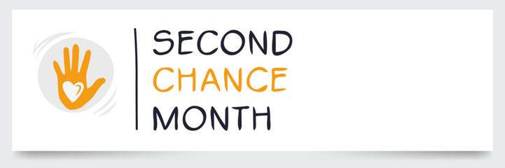 Second Chance Month, held on April.