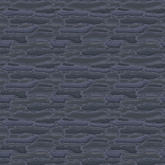 Cartoon game texture, rocks, dirt and ground surface seamless pattern. Game asset wall and environment background