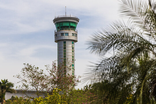 Tower of the Can Tho International Airport in Vietnam