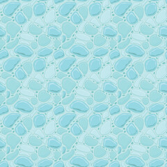 Cartoon game texture, ice surface seamless pattern. Game asset walls and environment background