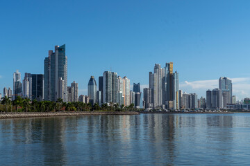 Fototapeta na wymiar Skyline in Panama City 