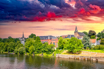 Fototapeta na wymiar Hattingen, NRW, Deutschland 