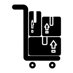 Fototapeta premium delivery icon