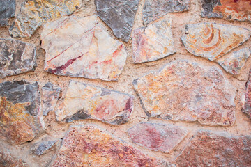 Imagen de piedras de marmol con fondo de textura de colores 