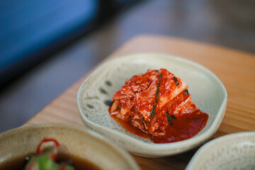 Kimchi is a traditional Korean dish and is famous all over the world.