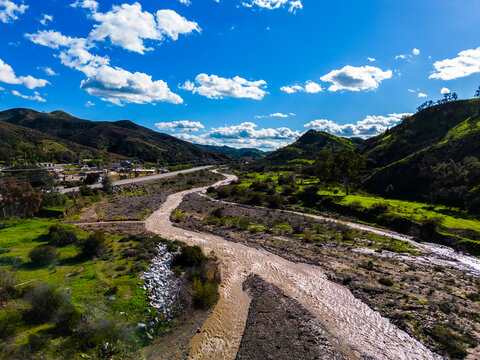 mountain river in the mountains