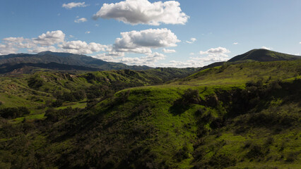 landscape with clouds