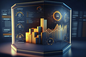 Data analyst finance operations management system, information process work flow