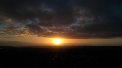 time lapse sunset