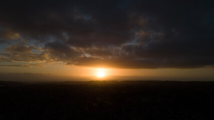 time lapse sunset