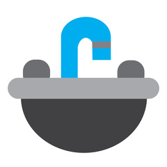 Sink Flat Icon