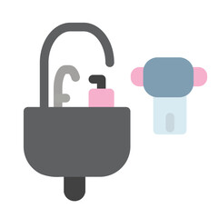 Bathroom Flat Icon