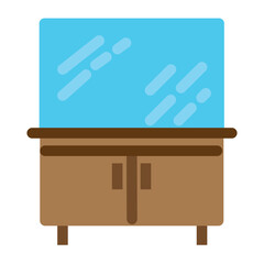 Mirror Flat Icon