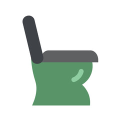 Toilet Flat Icon