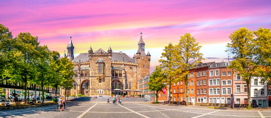 Rathaus, Aachen, Deutschland 