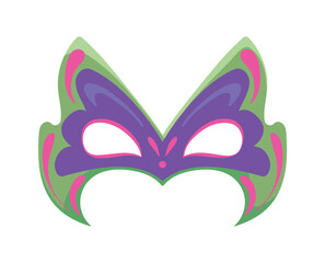 mardi gras mask decoration