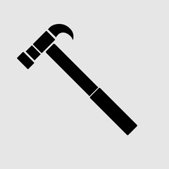 Hammer flat vector icon. trendy style illustration on white background..eps