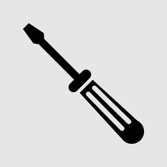 Screwdriver flat vector icon. trendy style illustration on white background..eps