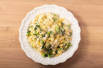 野沢菜チャーハン