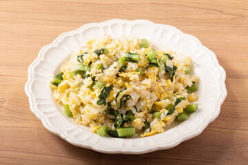 野沢菜チャーハン