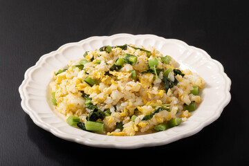 野沢菜チャーハン