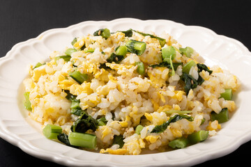 野沢菜チャーハン