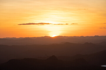 Atardecer en cerro Panamá 
