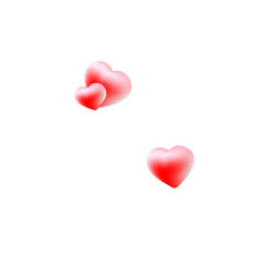 Polaroid frame with heart love