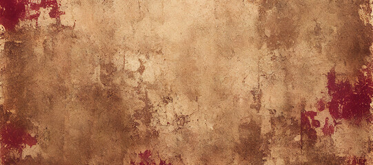 old rusty wall texture background with Generative AI Technology