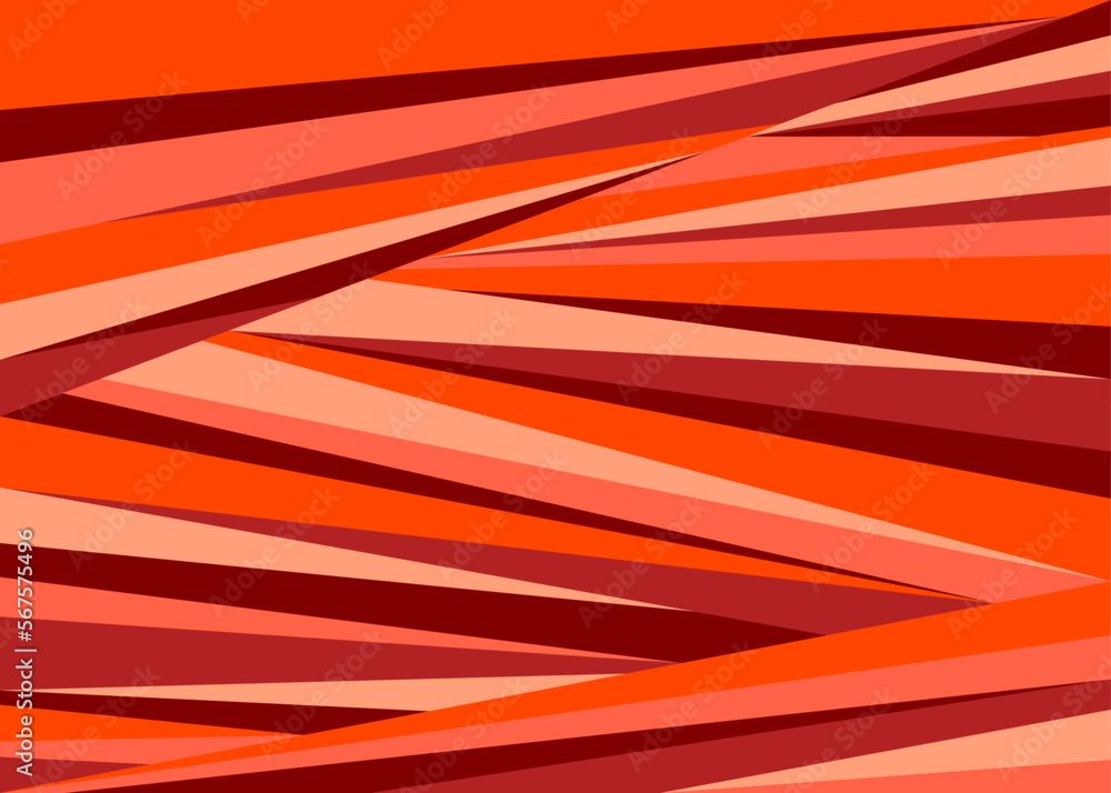 Poster abstract background with gradient and colorful irregular stripes pattern