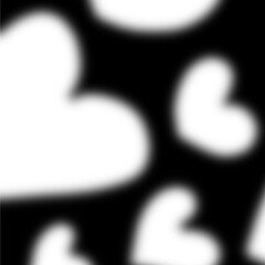 valentine heart black shadow, drop shadow