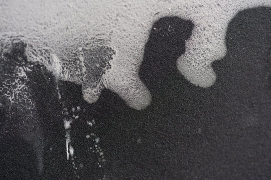 Textura &aacute;spera, grunge de lija de agua con residuos de resina ya seca