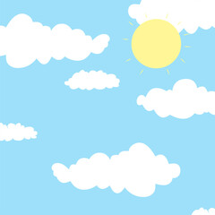 illustration of clouds