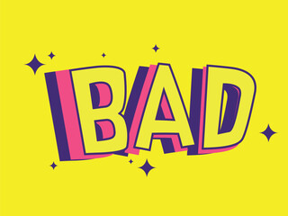 Retro Style Bad Vibes