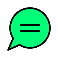 Lineal Color Contact Icon