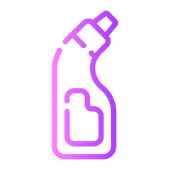 toilet gradient icon