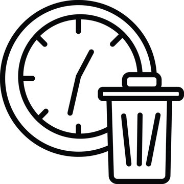 Waste Of Time Vector Icon