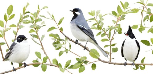 Fototapeta premium Portrait birds